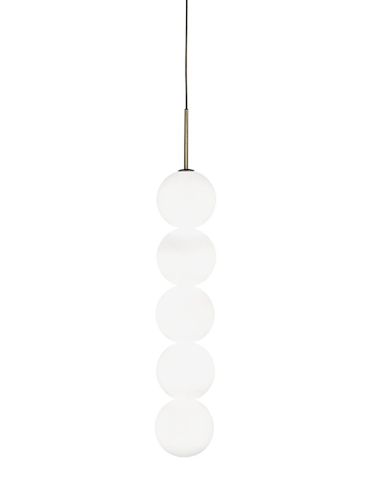 Luisaviaroma Lampada a sospensione Abacus con 5 sfere