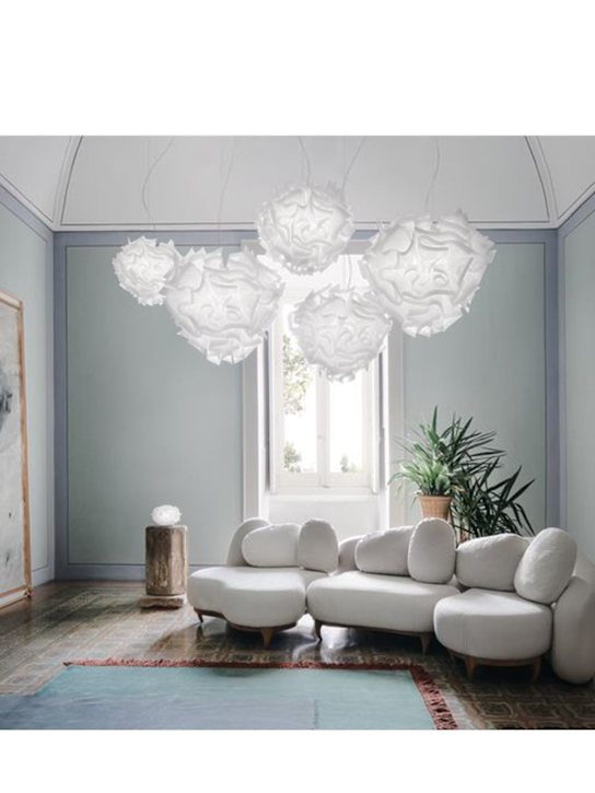 Luisaviaroma Lampada A Sospensione Grande Veli Prisma