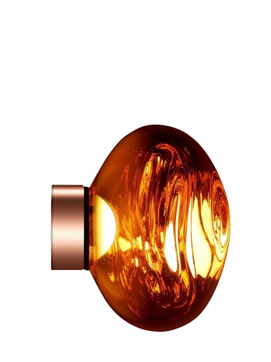 Luisaviaroma Lampada da superficie Melt Mini LED rame