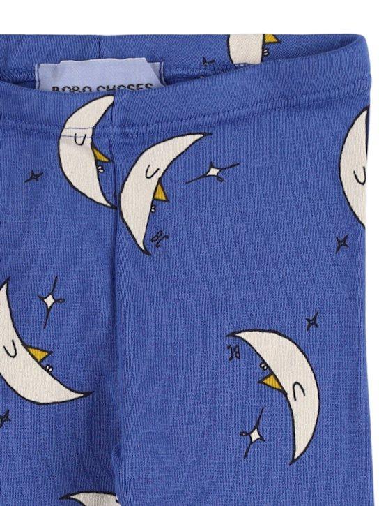 Luisaviaroma Leggings In Cotone Organico Stampa Lune