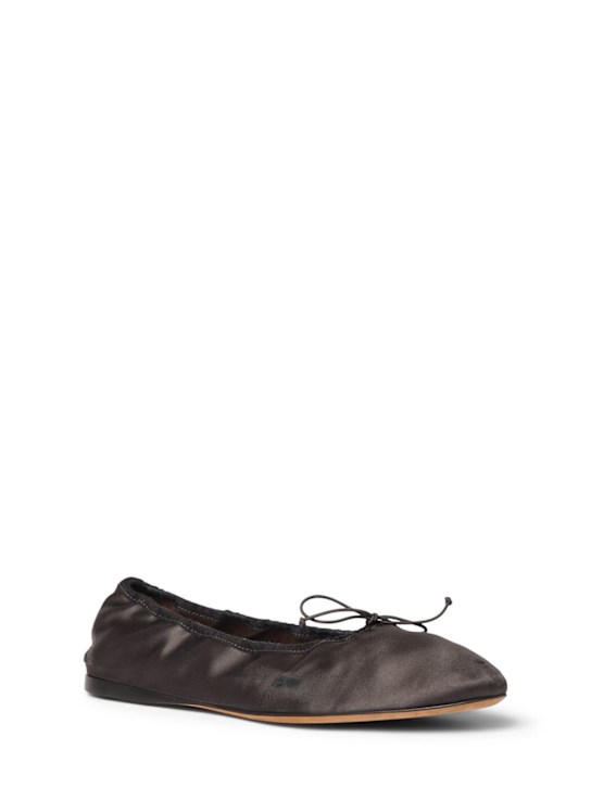 Luisaviaroma 10mm Awar Satin Ballerina Flats