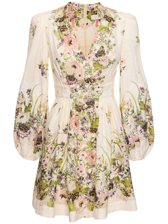 Luisaviaroma Abito mini Halliday in lino