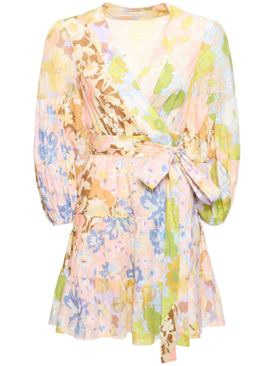 Luisaviaroma Abito Pop in misto cotone stampato