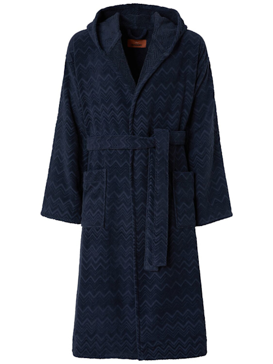 Luisaviaroma Accappatoio Chalk con cappuccio