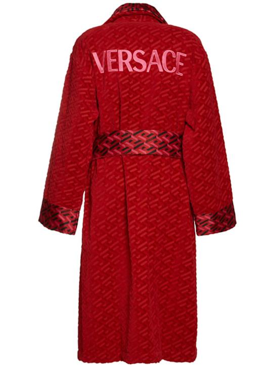 Luisaviaroma Accappatoio Greca Signature