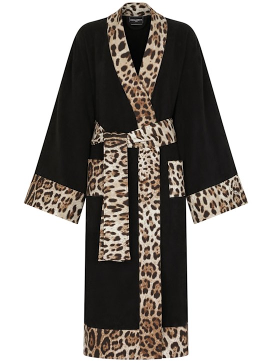 Luisaviaroma Accappatoio Leopardo