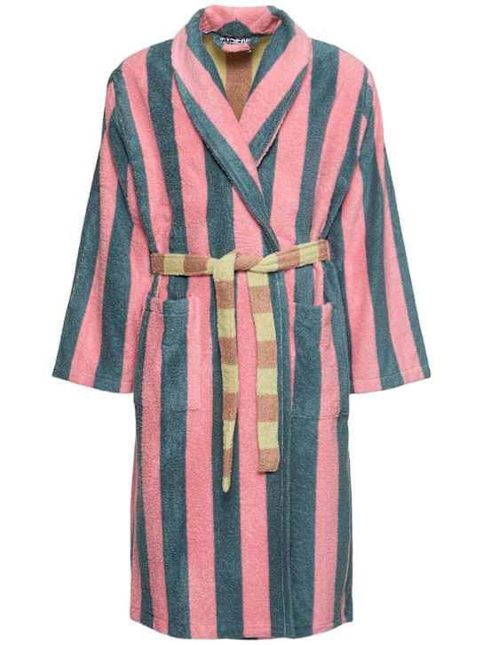 Luisaviaroma Accappatoio Martine Stripe in cotone
