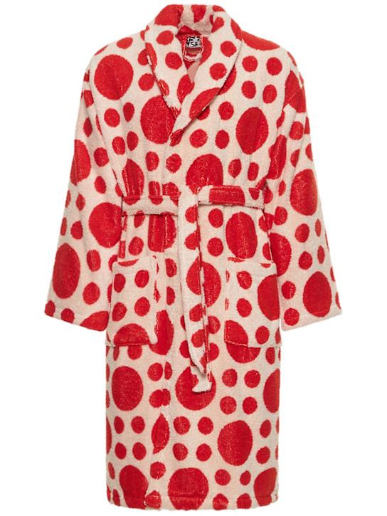 Luisaviaroma Accappatoio Ring in spugna di cotone