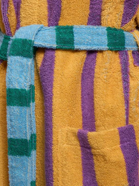 Luisaviaroma Accappatoio Ronnie Stripe In Cotone