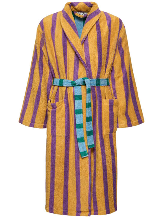 Luisaviaroma Accappatoio Ronnie Stripe in cotone
