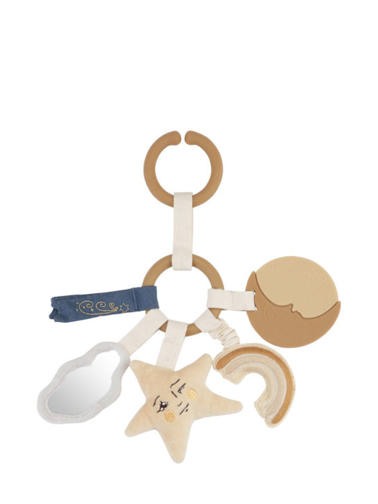Luisaviaroma Activity Sky cotton & silicone ring toy