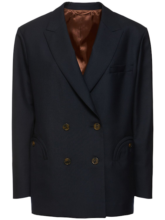 Luisaviaroma Alcanara Nightbreak wool jacket