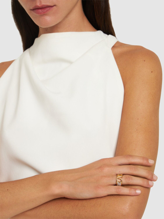 Luisaviaroma Anello A Fascia Vlogo