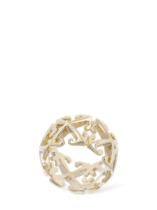 Luisaviaroma Anello Arrow in ottone