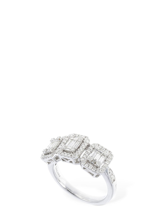 Luisaviaroma Anello Magia in oro 18kt con diamanti