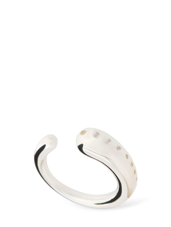 Luisaviaroma Anello Oculus con cristalli