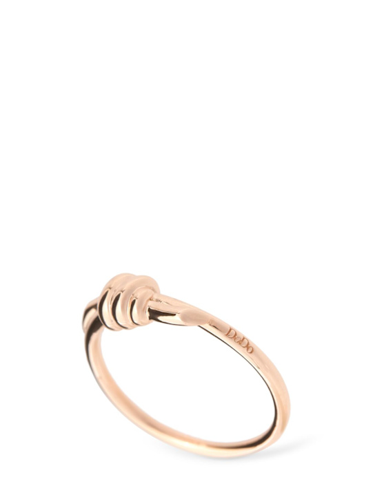 Luisaviaroma Anello sottile Nodo in oro rosa 9kt