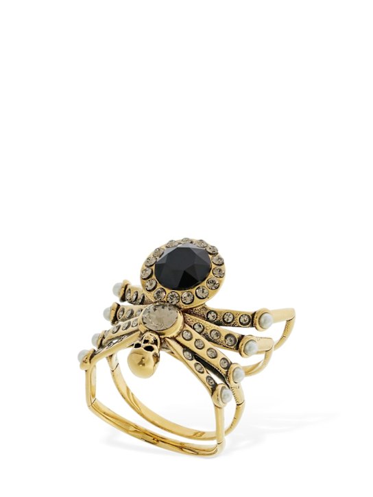 Luisaviaroma Anello Spider in ottone
