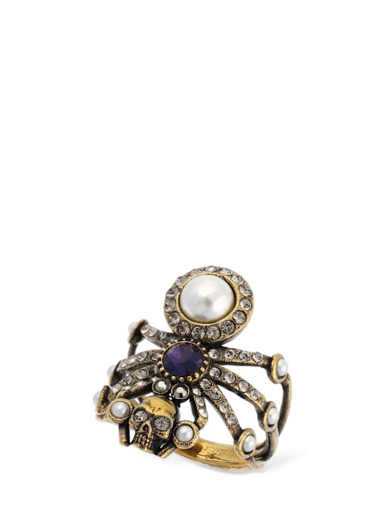 Luisaviaroma Anello Spider in ottone