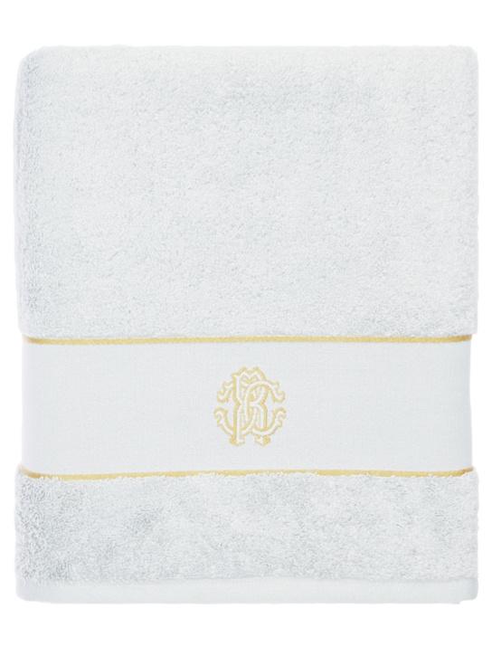 Luisaviaroma Asciugamano Gold New in cotone