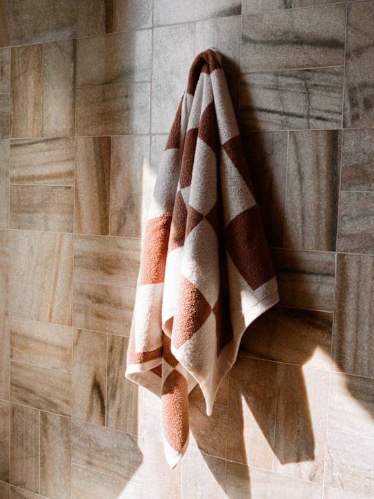 Luisaviaroma Asciugamano In Cotone Check