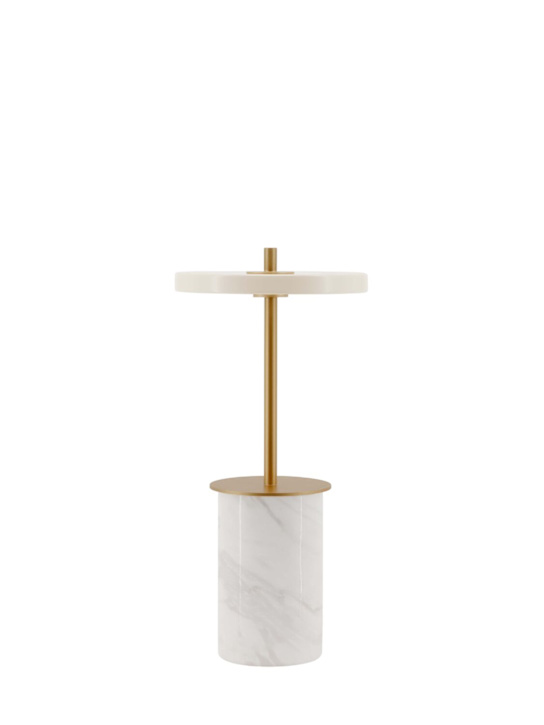 Luisaviaroma Asteria Move mini marble table lamp