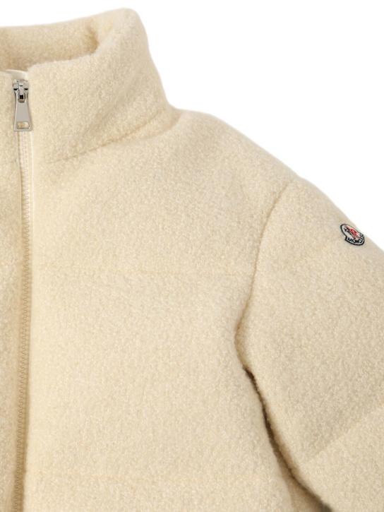 Luisaviaroma Babas Virgin Wool Bouclé Down Jacket