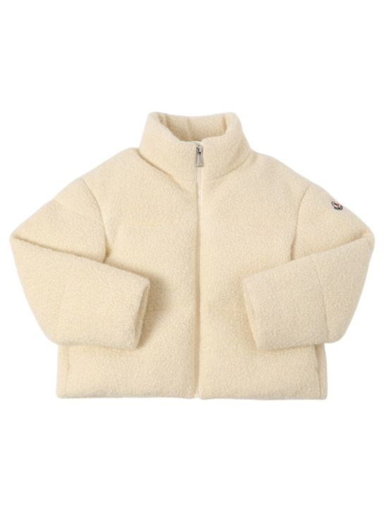 Luisaviaroma Babas virgin wool bouclé down jacket