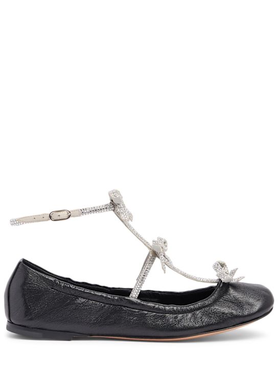 Luisaviaroma Ballerine Caterina in pelle 10mm