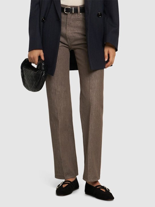 Luisaviaroma Ballerine Claudia In Camoscio 10mm