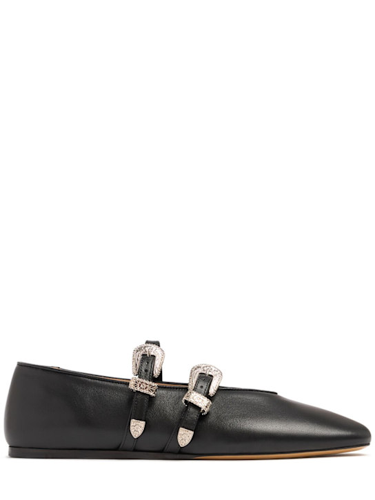 Luisaviaroma Ballerine Claudia in pelle 10mm