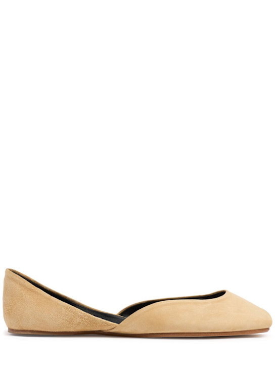 Luisaviaroma Ballerine Gemma in camoscio 10mm