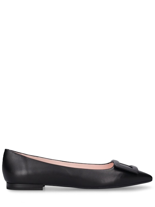 Luisaviaroma Ballerine Gommettine in pelle 10mm