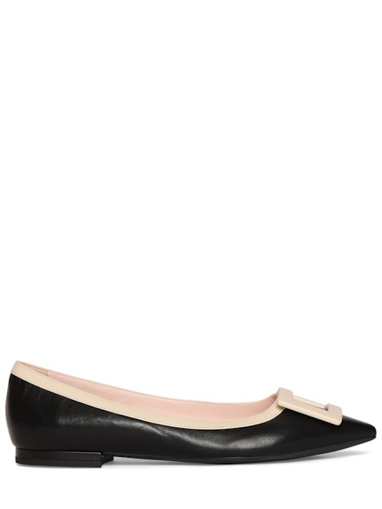 Luisaviaroma Ballerine Gommettine in pelle 10mm