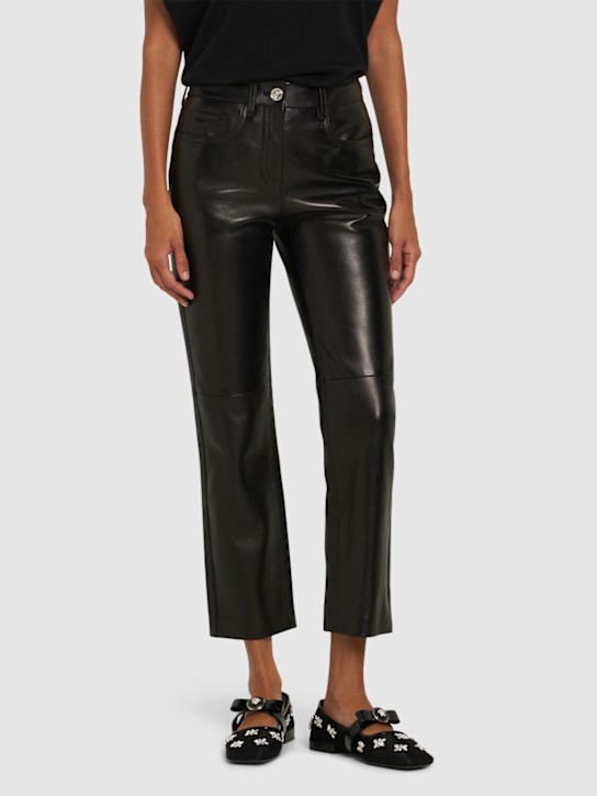 Luisaviaroma Ballerine In Rete Con Cristalli 20mm