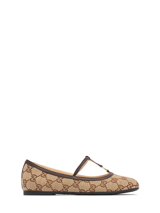 Luisaviaroma Ballerine in tela GG