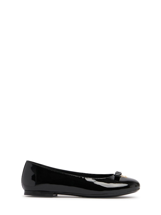 Luisaviaroma Ballerine in vernice con logo