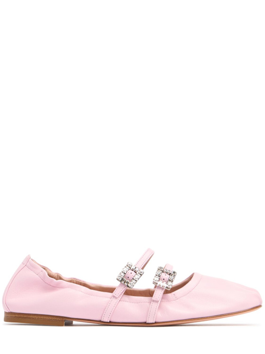 Luisaviaroma Ballerine Mini Strap in pelle 5mm