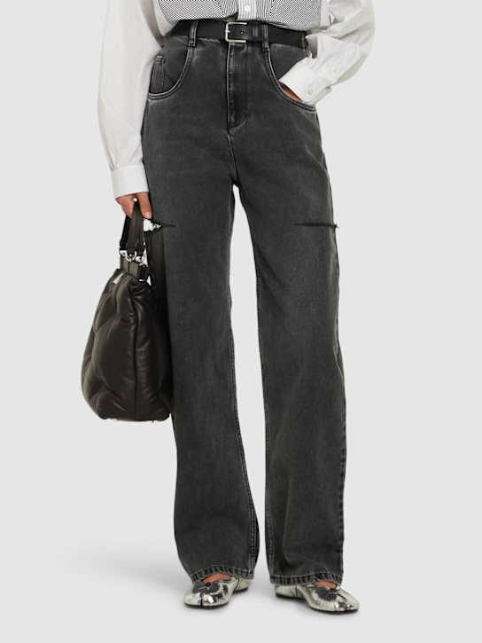 Luisaviaroma Ballerine Tabi In Pelle 10mm