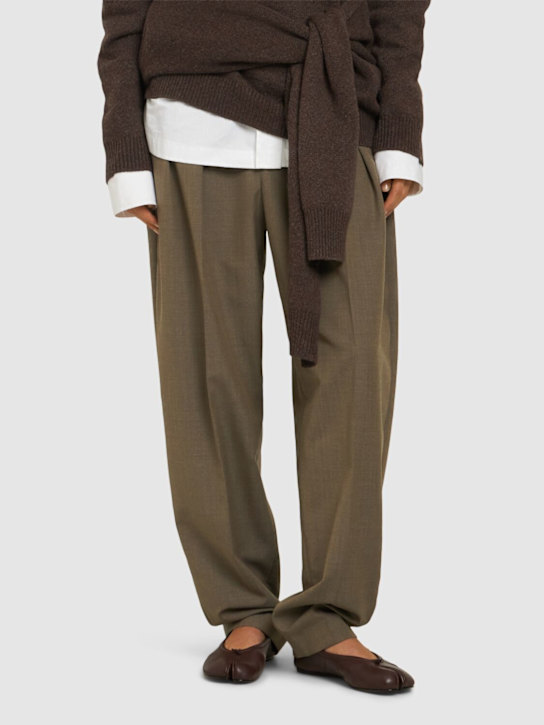 Luisaviaroma Ballerine Tabi In Pelle 10mm