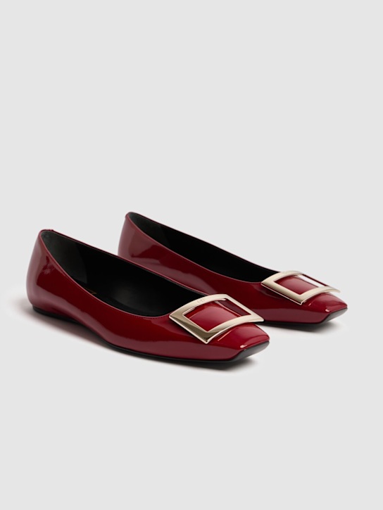 Luisaviaroma Ballerine Trompette In Vernice 10mm