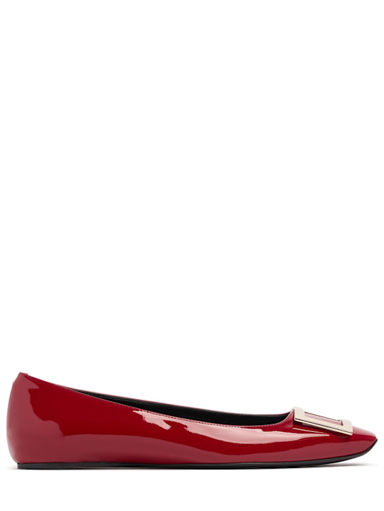 Luisaviaroma Ballerine Trompette in vernice 10mm