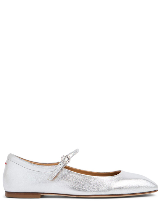 Luisaviaroma Ballerine Uma in pelle laminata 10mm