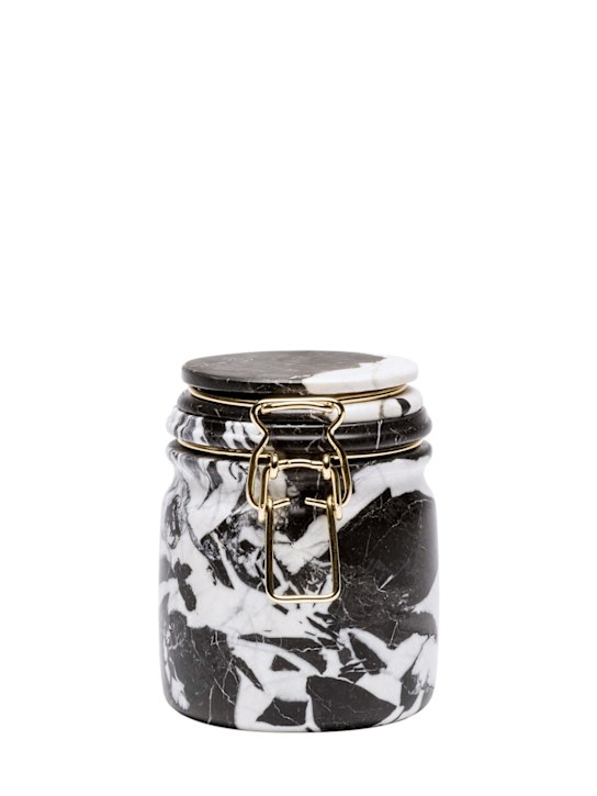 Luisaviaroma Barattolo grande Miss Marble in marmo
