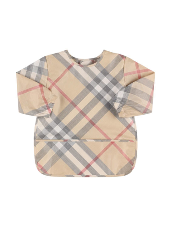 Luisaviaroma Bavaglino con maniche in cotone check