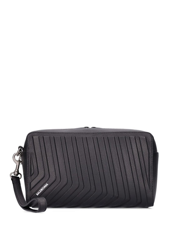 Luisaviaroma Beauty case Car in pelle goffrata