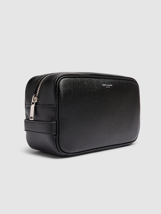 Luisaviaroma Beauty Case In Pelle Con Logo