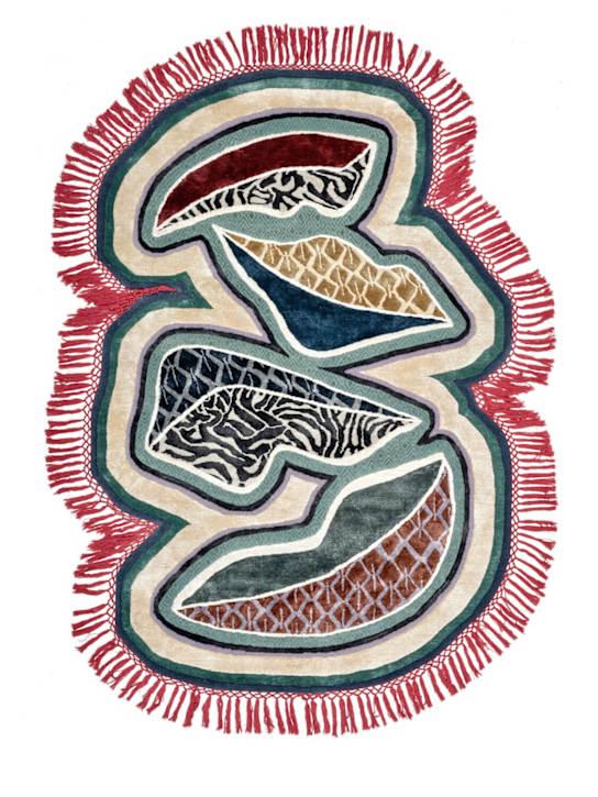 Luisaviaroma Beijinhos Glam Smacker rug