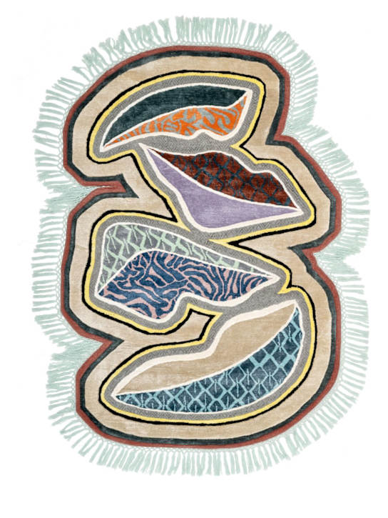 Luisaviaroma Beijinhos Tropical Limao rug