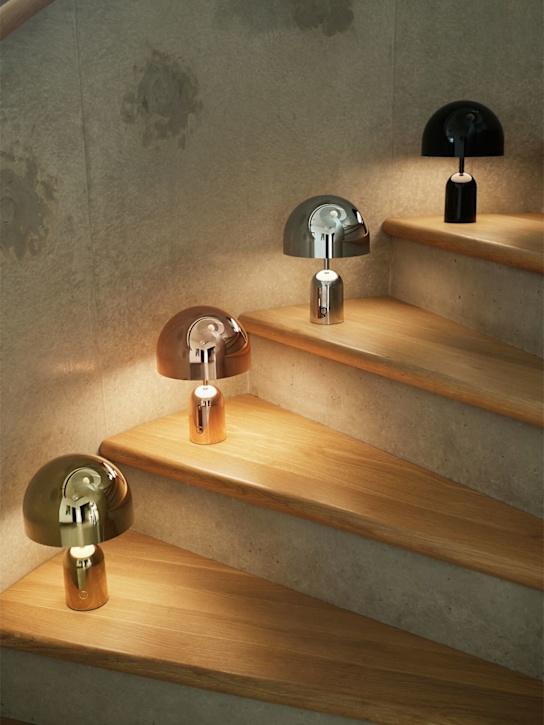 Luisaviaroma Bell Portable Black LED Table Lamp